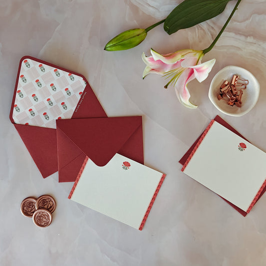 Rustic Royale Notecard Set