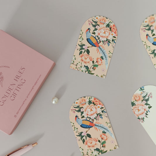 Petal & Plume Print Gift Tags