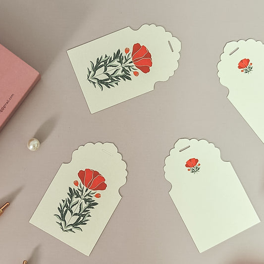 Rustic Royale Print Gift Tags