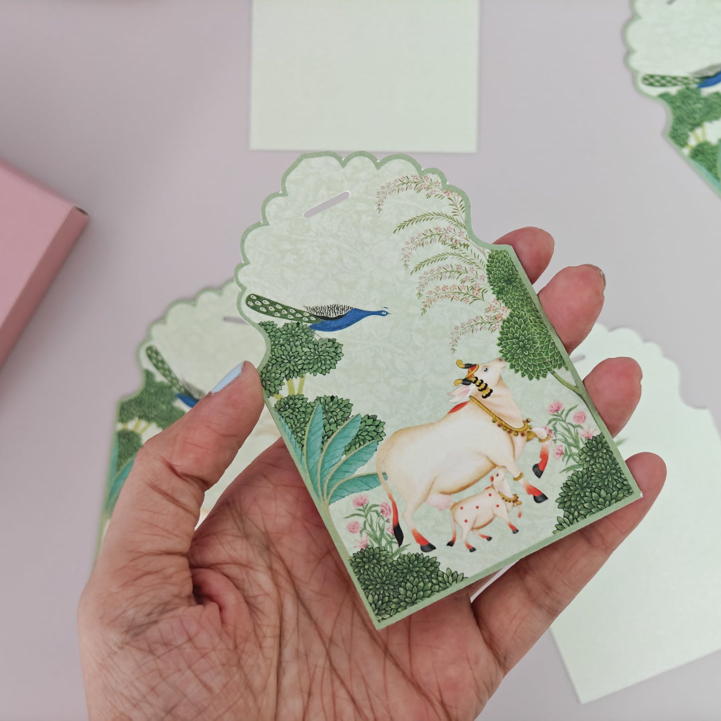 Pichwai Collection (Green) Trio Gift Set