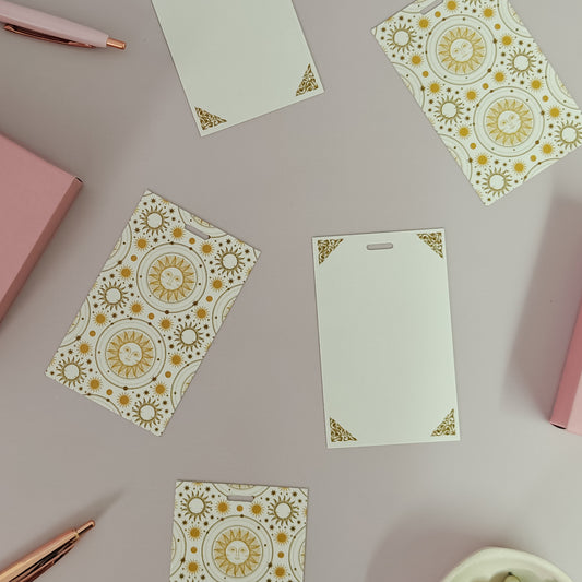 Golden Sun Gift Tags