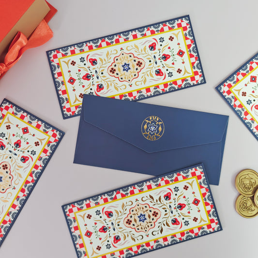 Mediterranean Dreams Print Money Envelopes