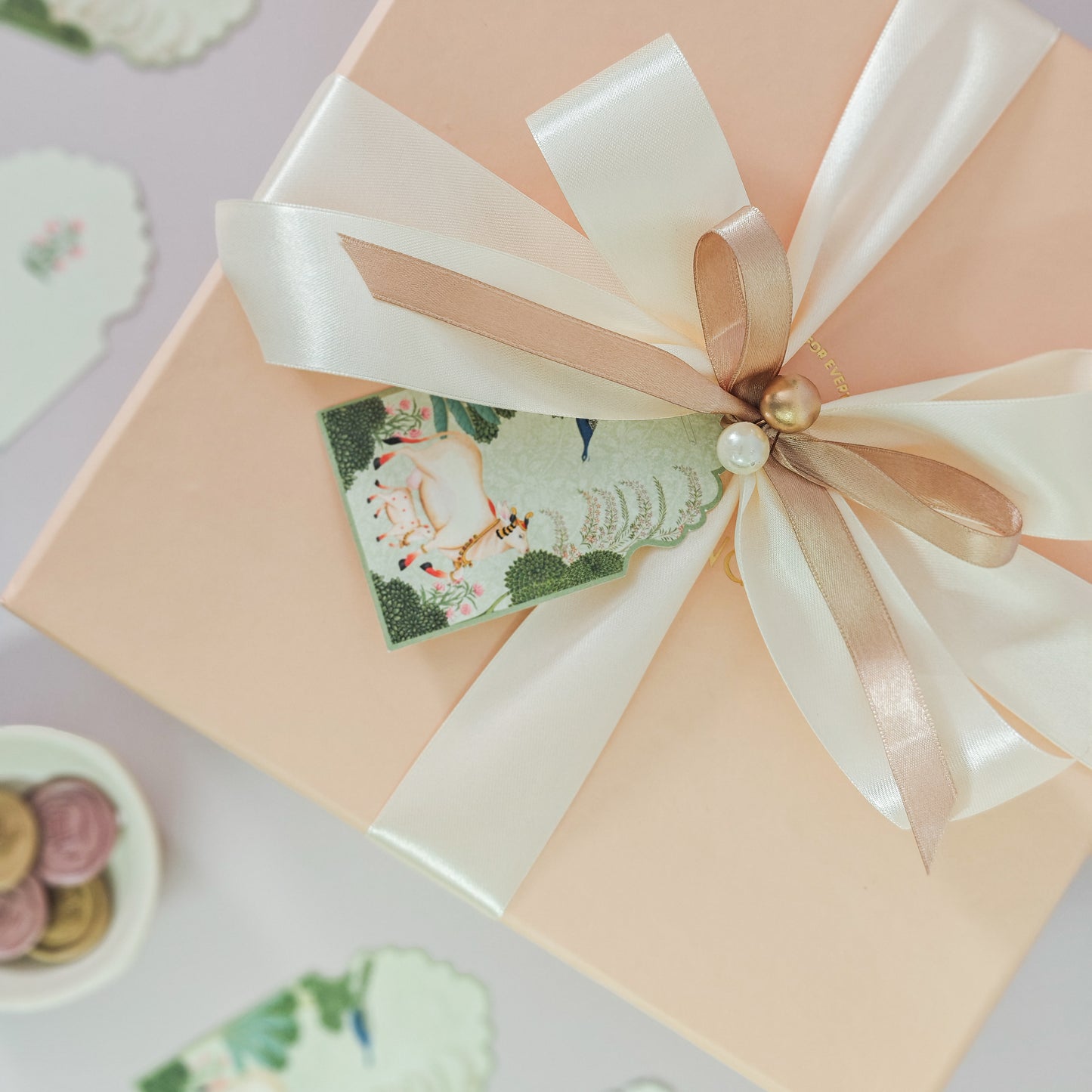Pichwai Collection (Green) Trio Gift Set