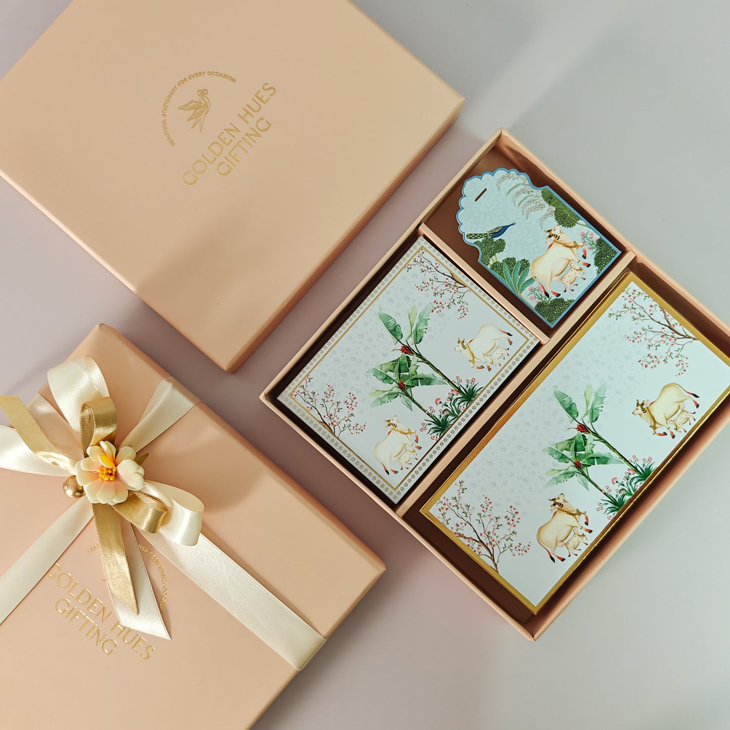 Pichwai Collection (Blue) Trio Gift Set