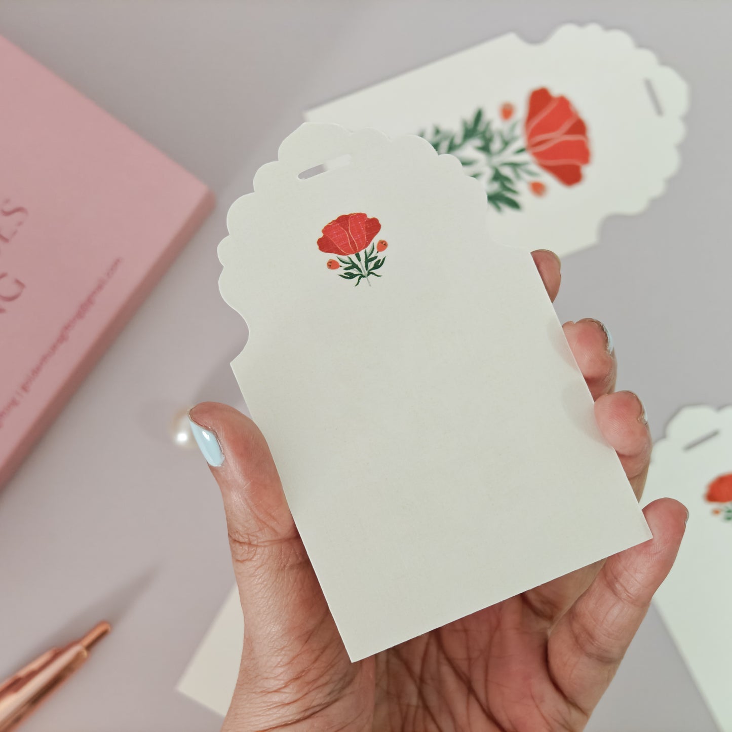 Rustic Royale Print Gift Tags