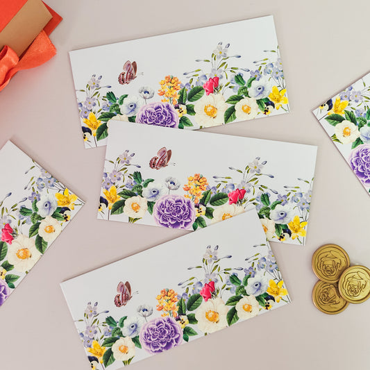 Lavender Dreams Print Money Envelopes