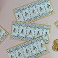 Haathi Print Money Envelopes (Blue)