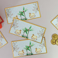 Pichwai Print Money Envelopes (Blue)