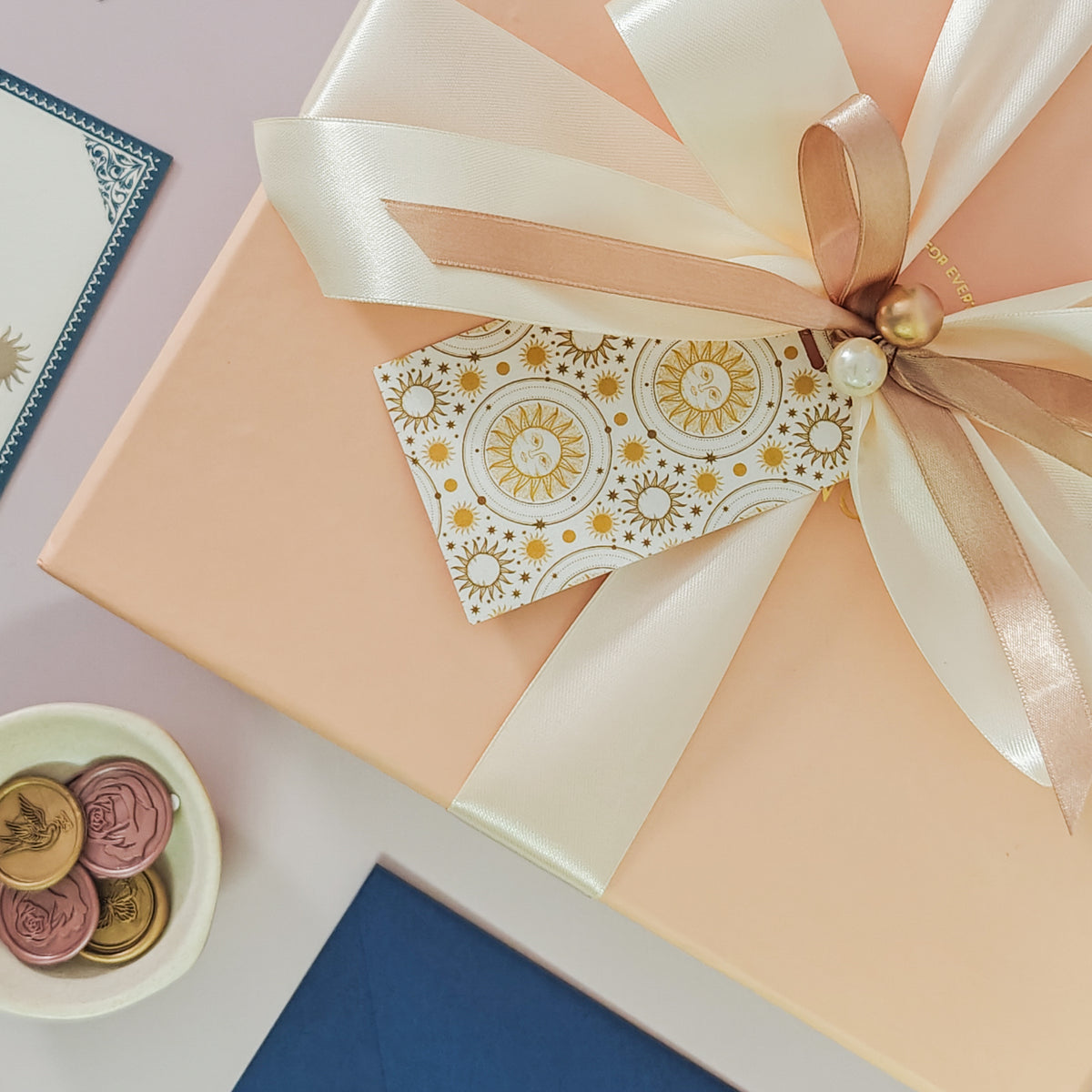 Golden Sun Gift Tags