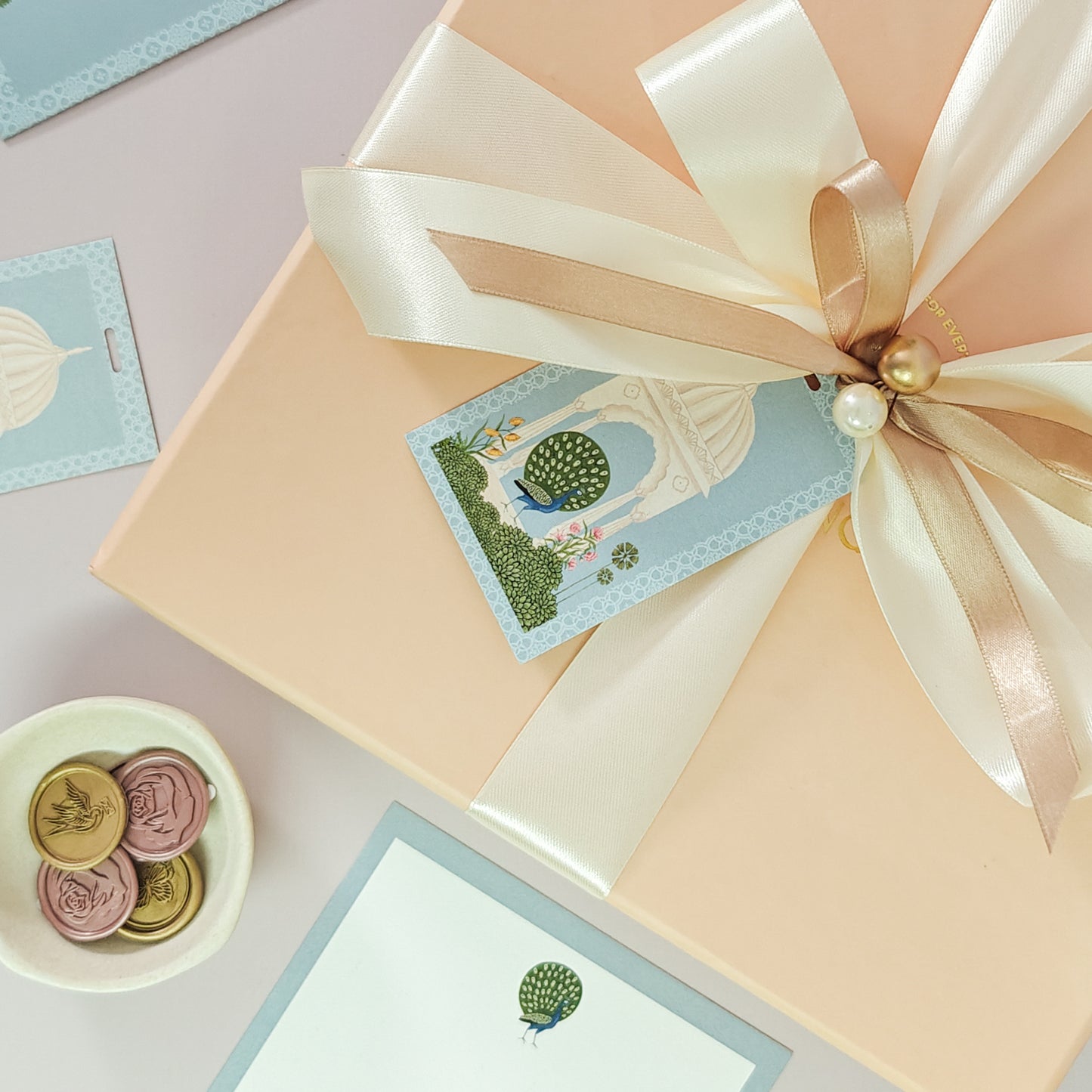 Mughal Collection (Blue) Trio Gift Set
