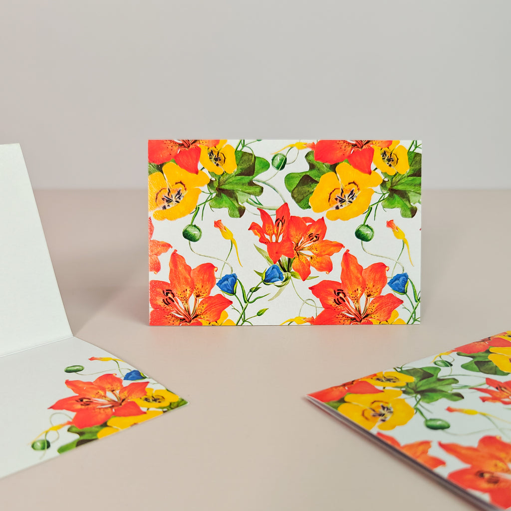 Spring Blossoms Mini Folding Cards