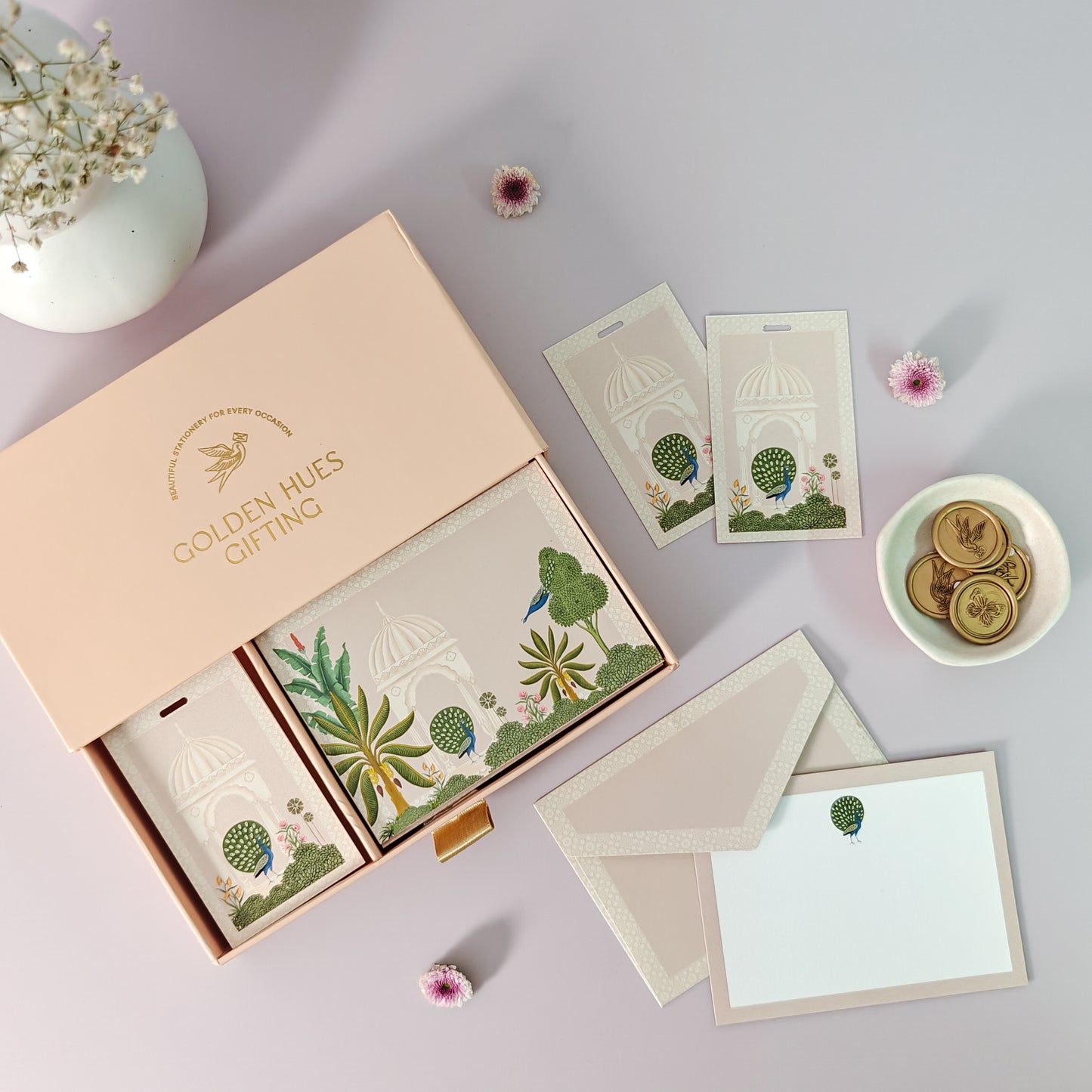 Mughal Collection (Peach) Mini Gift Set