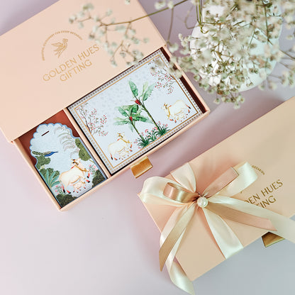 Pichwai Collection (Blue) Mini Gift Set