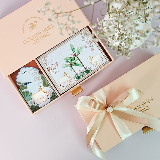 Pichwai Collection (Blue) Mini Gift Set