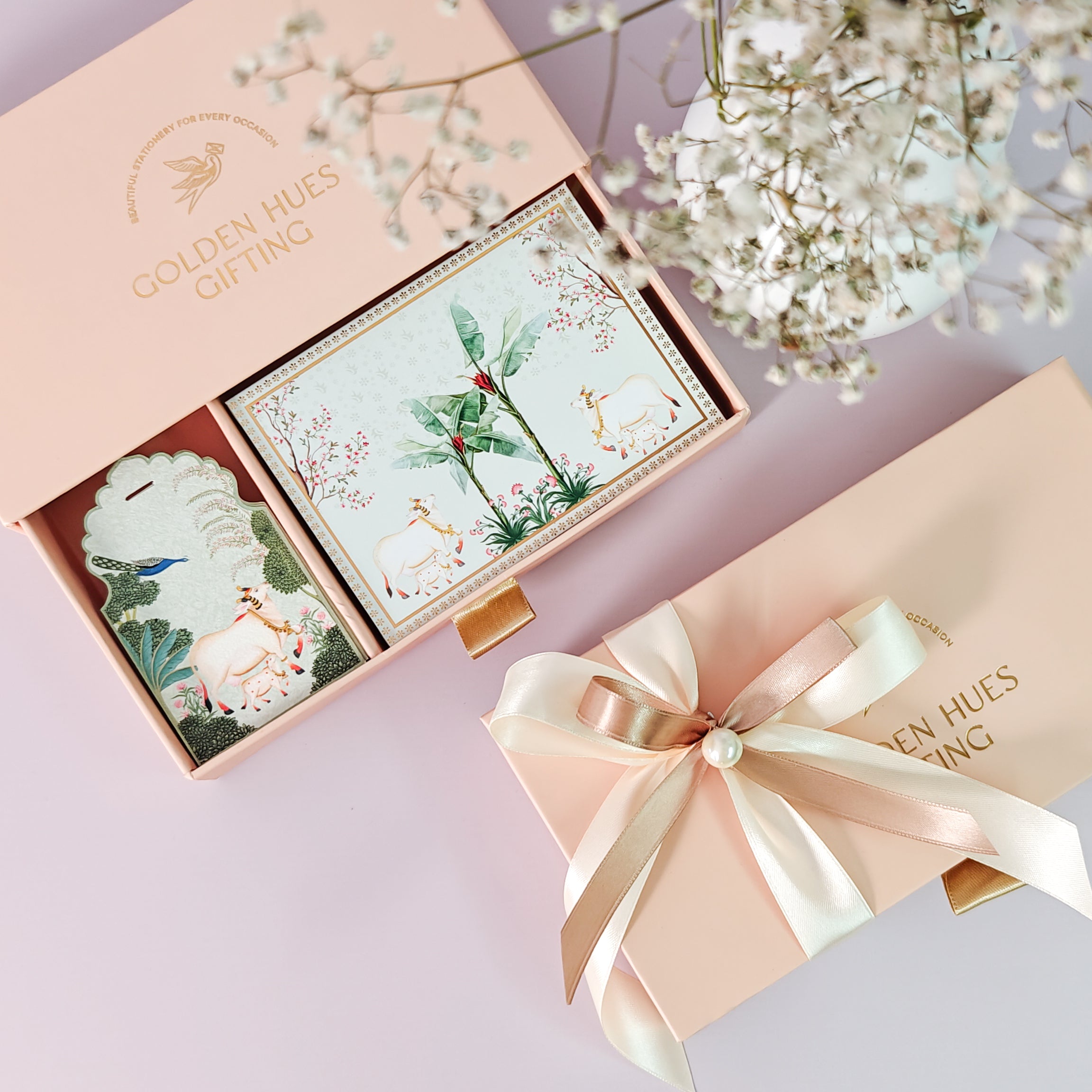 Pichwai Collection (Green) Mini Gift Set