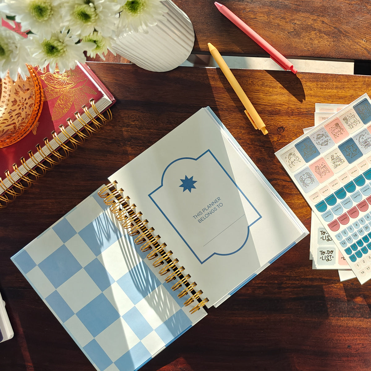 Azure Undated Journal