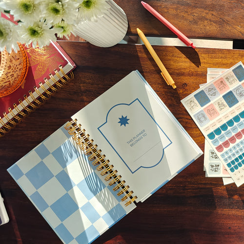 Azure Undated Journal