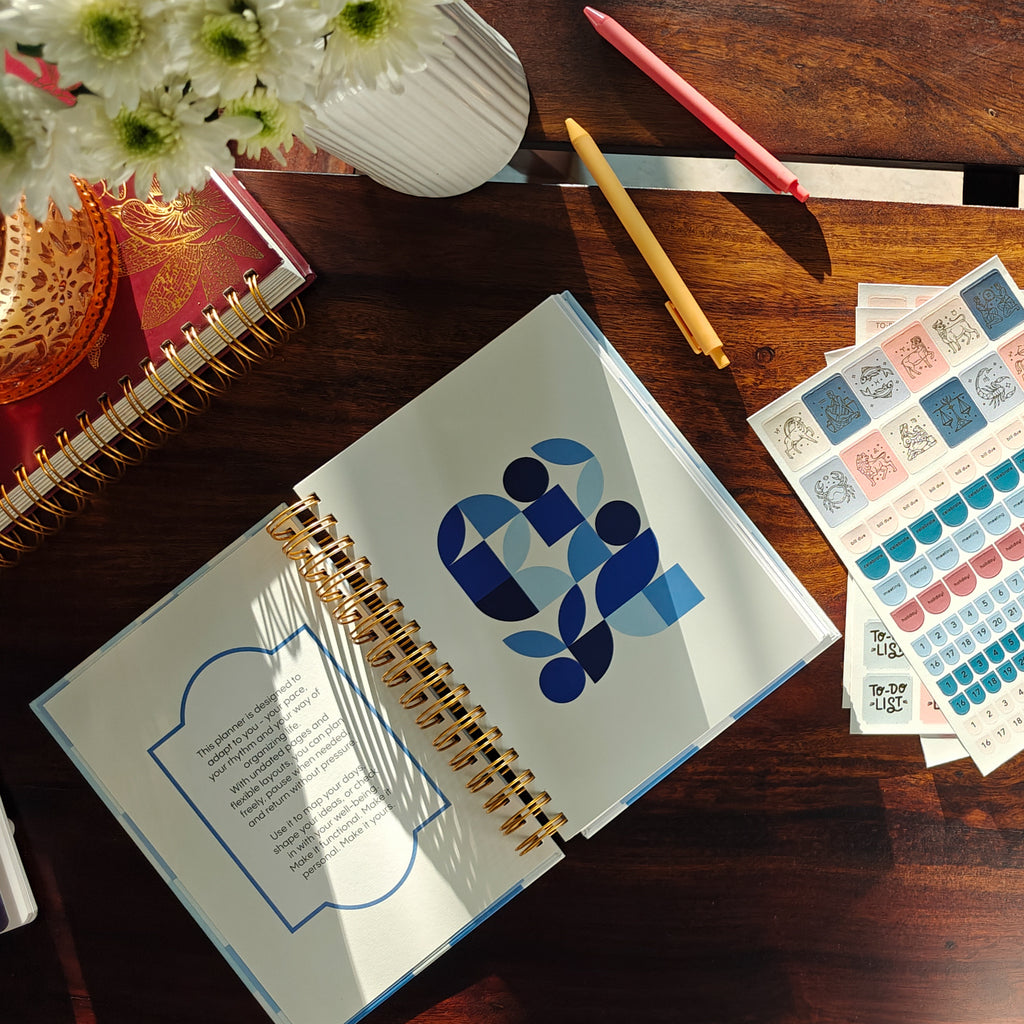 Azure Undated Journal