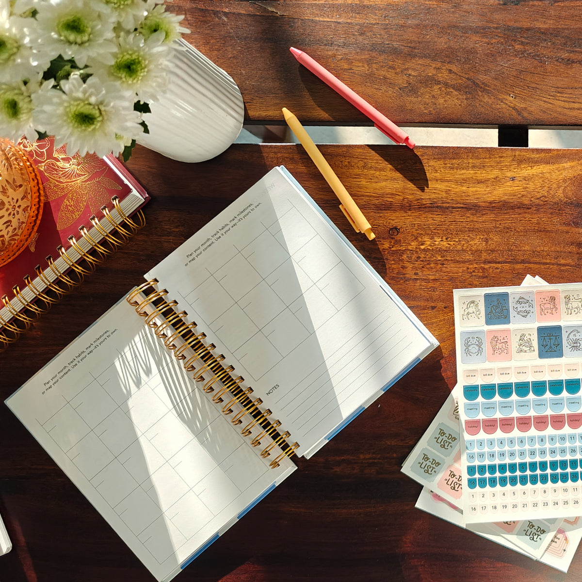 Azure Undated Journal