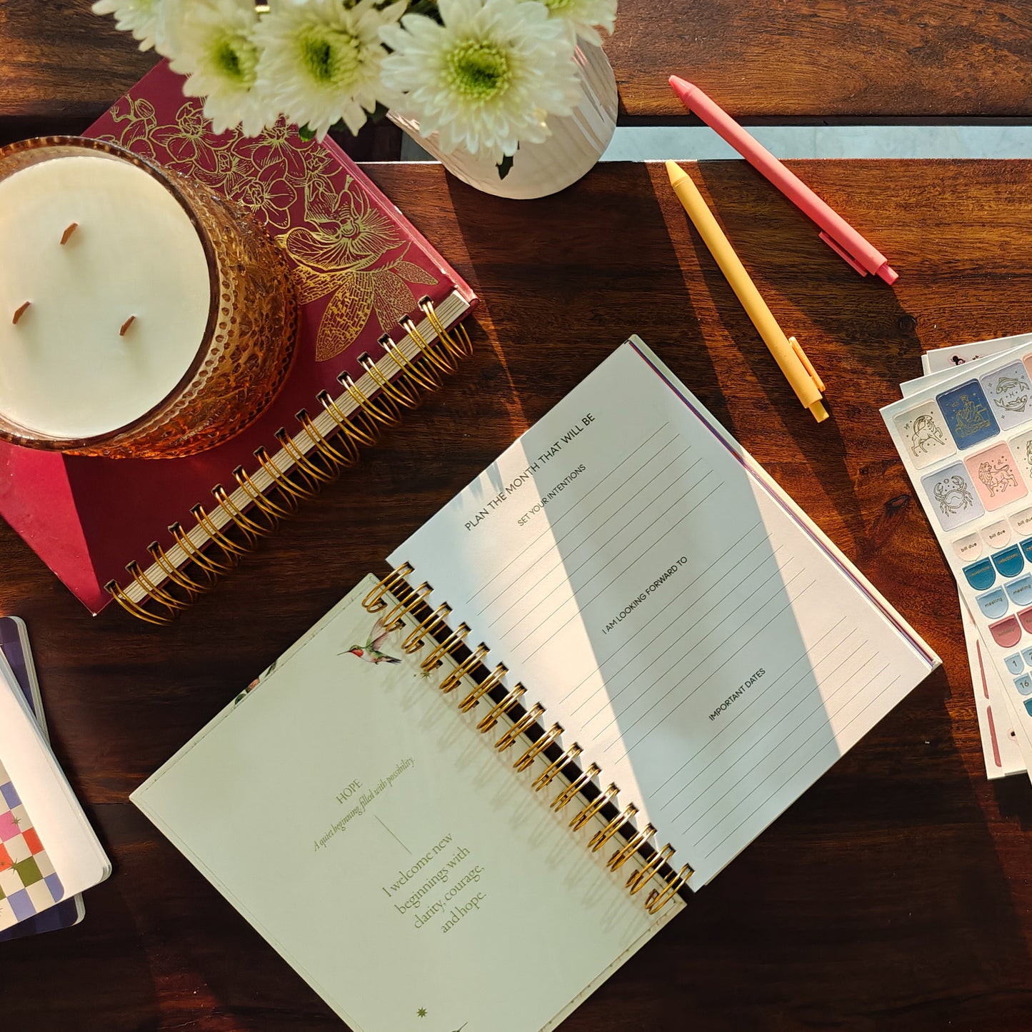 Hummingbird Undated Journal