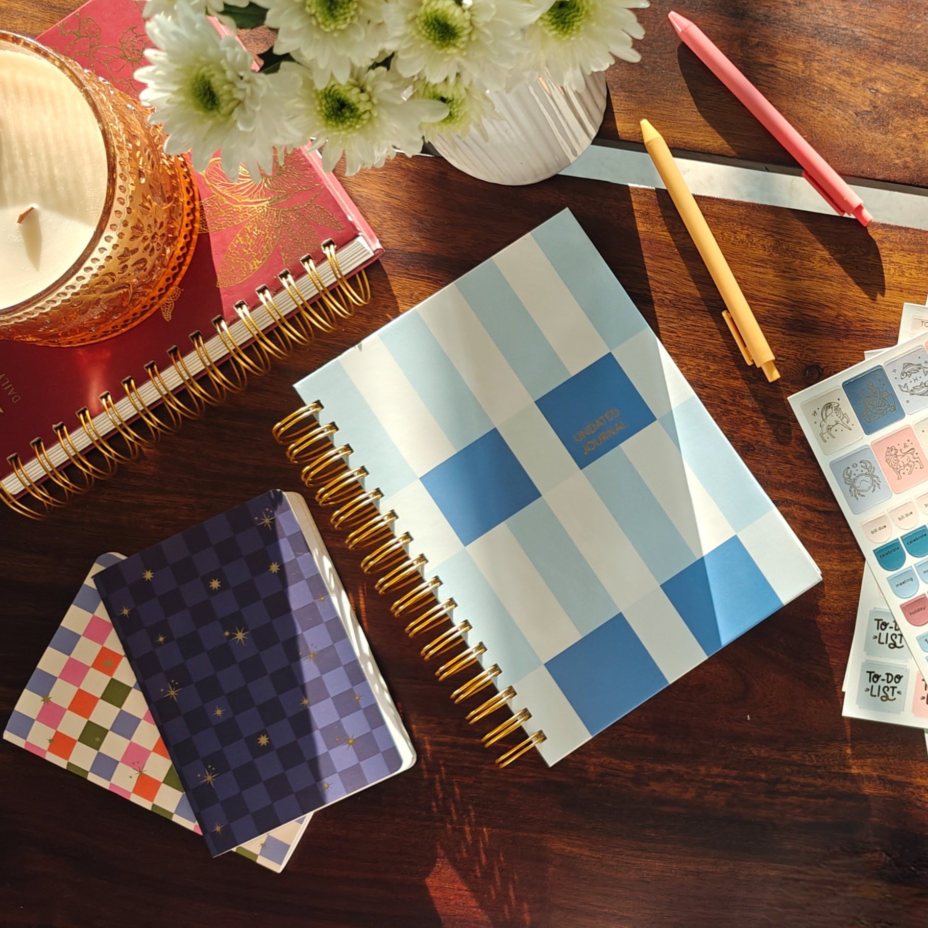 Azure Undated Journal