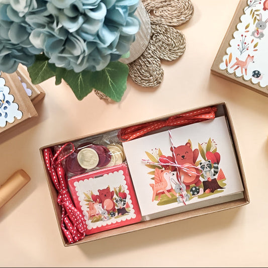 Woodland Animals Stationery Set