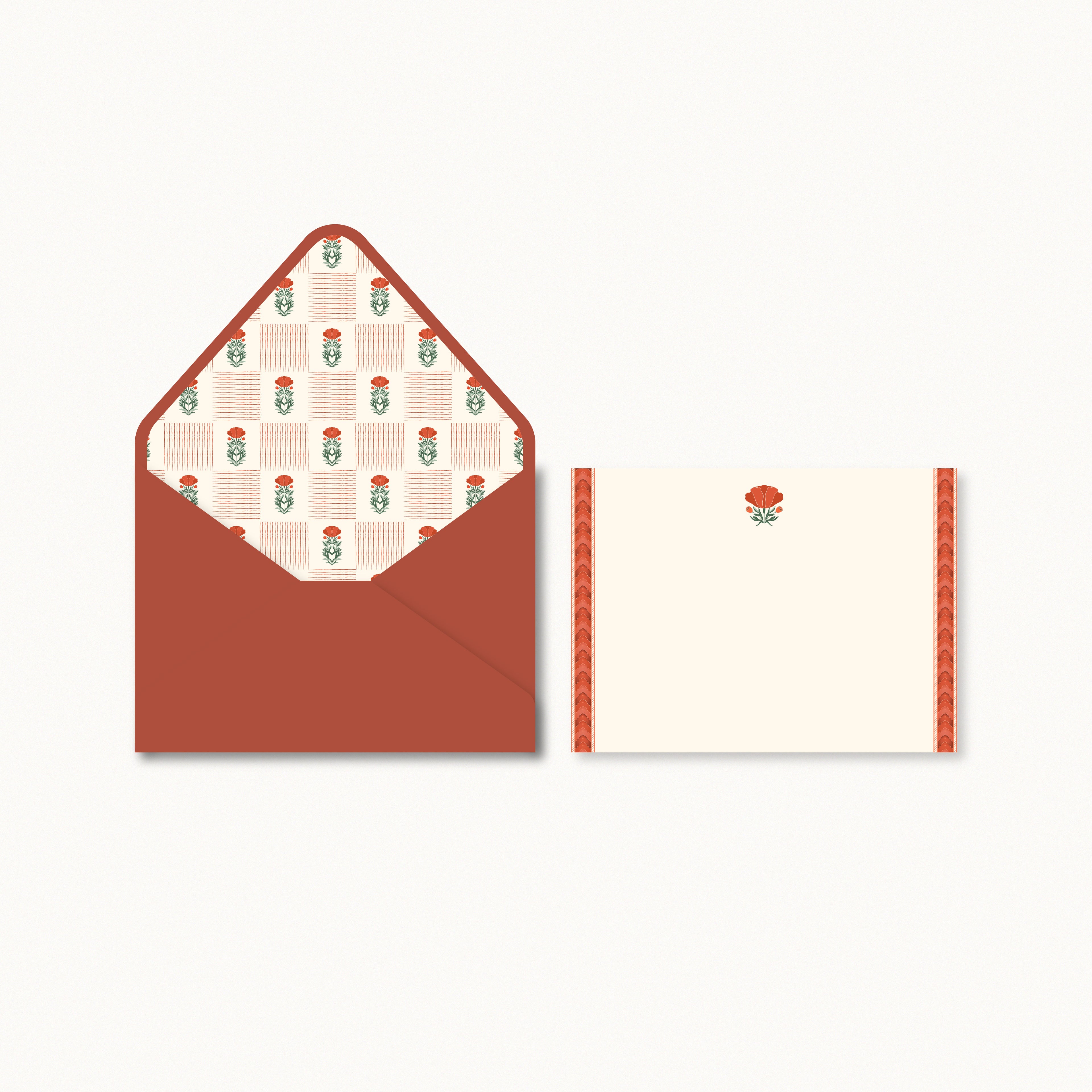 Rustic Royale Notecard Set