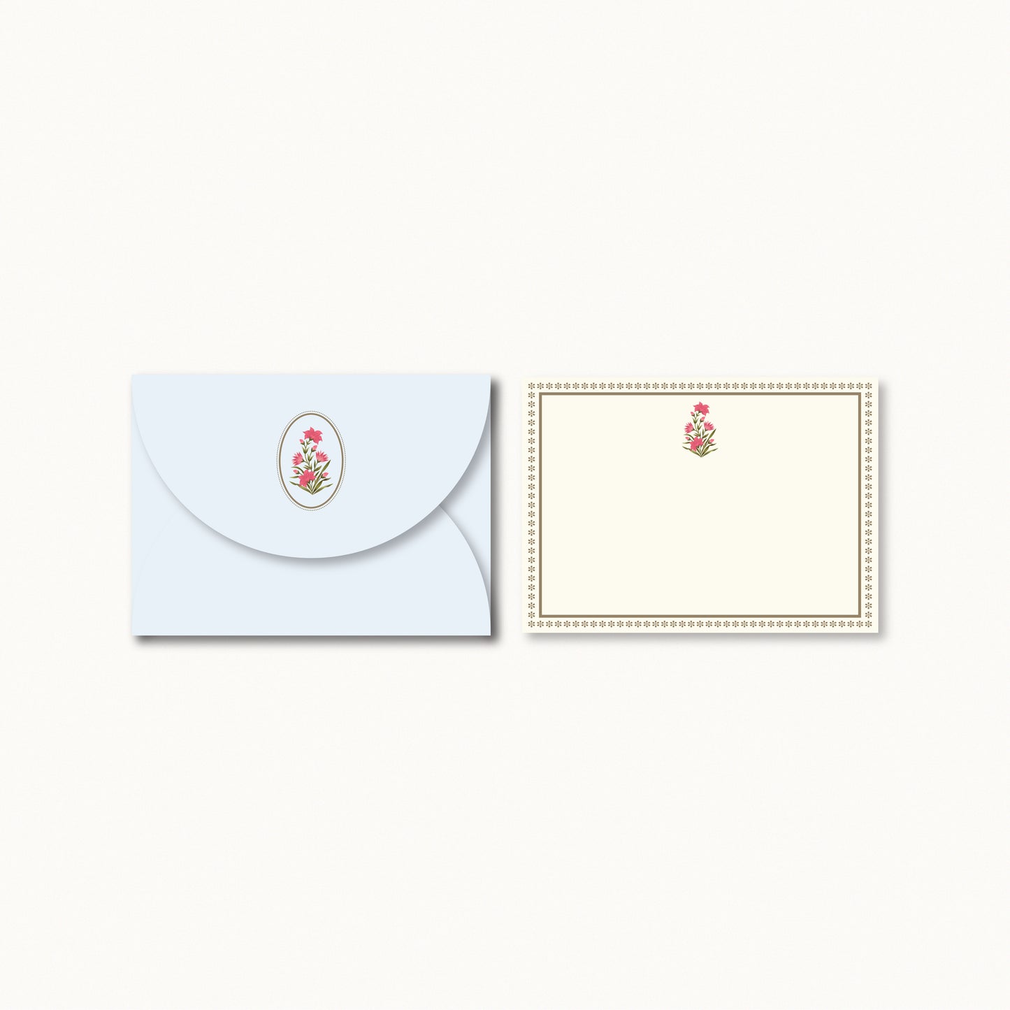 Pichwai Collection Blue Notecard Set