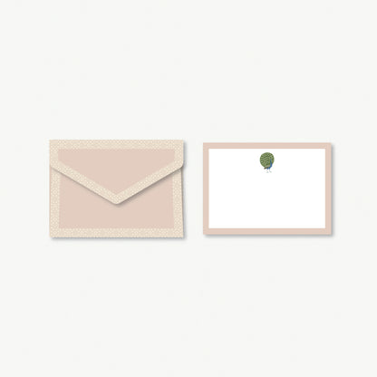 Mughal Collection Peach Notecard Set